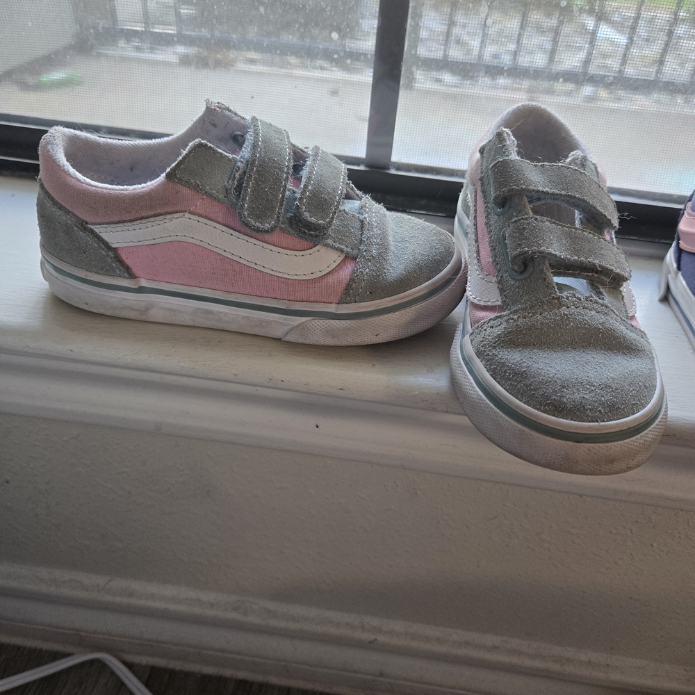 Vans Kids' Sneakers in Pink and Gray
